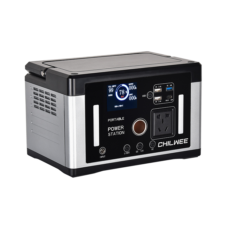 700W интелигентен слънчев генератор за аварийно зареждане на осветление